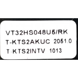 MAIN PARA SMART TV SAMSUNG / NUMERO DE PARTE 0980-0900-1701 / ML41A050677A / 098009001701 / 80MF90M5T72671B / VT32HS048U5/RK / DISPLAY PT320AT03.3 / MODELO UN32M4500BFXZA VI09